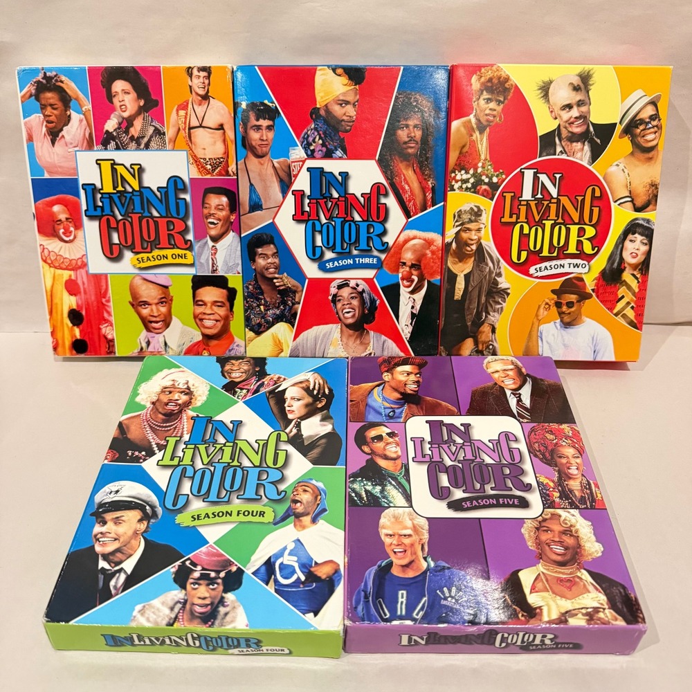 In Living Color: The Complete Series Seasons 1-5 DVD Set New & Sealed Fox 90s TV